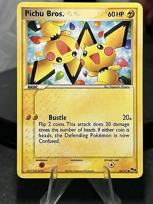 Pichu Bros. 16/17 Common - POP Series 3 - Pokemon Card • $12.99