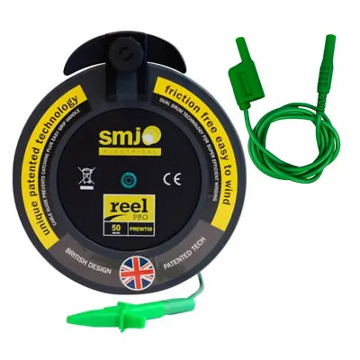 50m Metre R2 MEGGER Compatible Earth Wander Test Reel +Test Lead LDM-LEA12GRE3 • £55