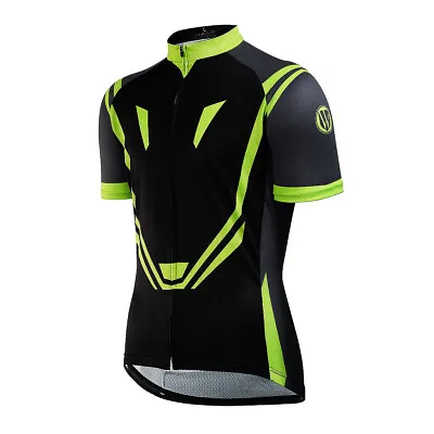 Bicycle Jersey Cycling Jersey Short Sleeve Men's Bicycle T-shirt Road Bike MTB Size M • £15.41