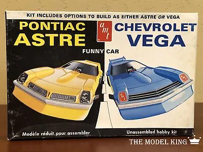 AMT Pontiac Astre / Chevrolet Vega Funny Car Model Kit T244 1/25 Scale SIOB 1976 • $99