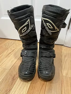 O'Neal MX Element Series Mens Sz 8 Motocross Motorcycle Boots • $55