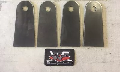 4.5  Flat Tabs - Set Of 4 -  Bags Brackets Custom Mounting Off Road • $21.99