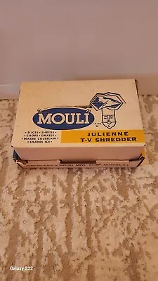 Vintage Unused Mouli Julienne Shredder TV Promotion In Original Box! • $100