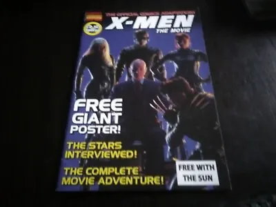 X-Men The Movie Special Marvel Inc Poster ( Still Attached ) • £5