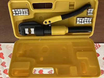 Hydraulic Crimper Tool For 1/8  3/16  Stainless Steel Cable Railing Kit Hardw... • $58