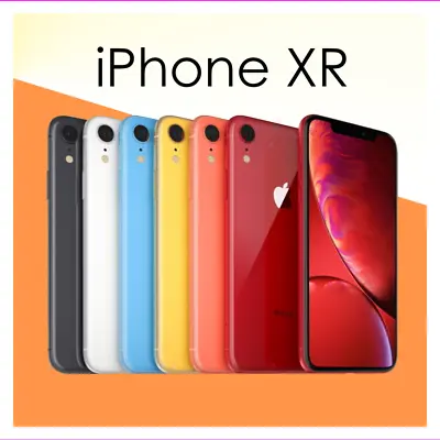 $293 • Buy Apple IPhone XR 64GB Factory Unlocked Smartphone Very Good Condition 