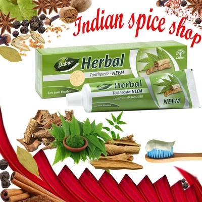 £6.99 • Buy Dabur Herbal Neem Toothpaste -free From Paraben And Good For Teeth-  155g
