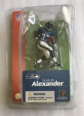 2004 McFarlane Shaun Alexander Seattle Seahawks 2.5  Mini Figurine NEW Box Wear • $8