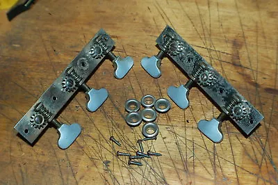 Vintage RARE 1930's Pre War Saf-T-String Patent No. Guitar Tuners Luthier Part  • $269.88