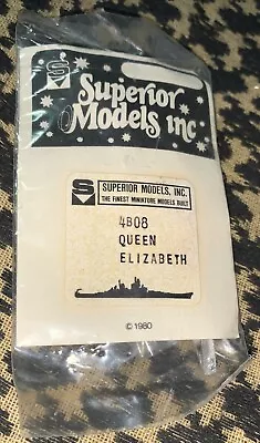 HMS QUEEN ELIZABETH BB Superior Models #4808 1/2400 SEALED FREE USA SHIP • $15.99