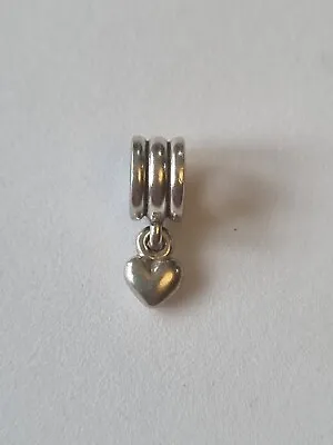 (863) GENUINE Pandora Charm Dangle Heart • £12.99