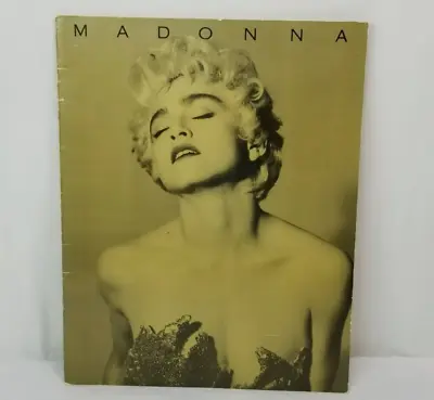 Madonna Who's That Girl World Tour 1987 Official Concert Program Vintage Book • $63.38