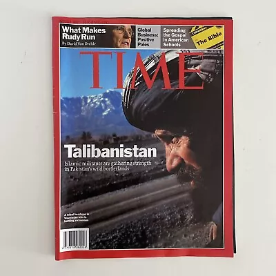 Time Magazine Talibanistan April 2 2007 • $6.40