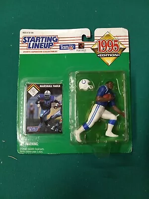 1995 Marshall Faulk Starting Lineup Indianapolis Colts Action Figure With Card • $6.40