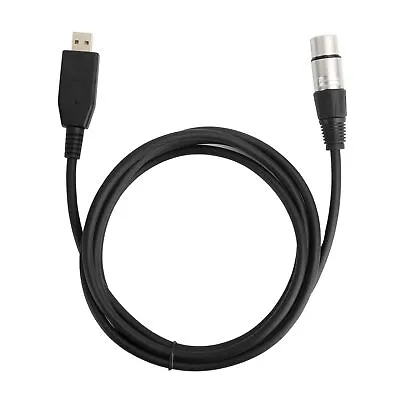 Microphone Cable Computer USB To XLR Female Microphone Connector Cord Access GTO • £15.36