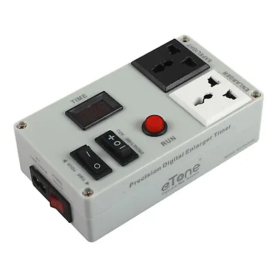 ETone Precision Digital Enlarger Timer With Foot Switch Darkroom Photo Printing • £71.99