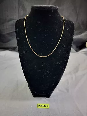 H&M Divided Gold Bead Chain Necklace Costume Jewellery JUN213 • £3.49