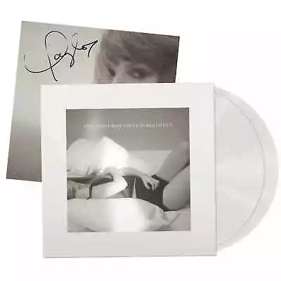 Tortured Poets Department Vinyl + “The Manuscript” W/ HAND SIGNED Photo SHIPPED • $194.99