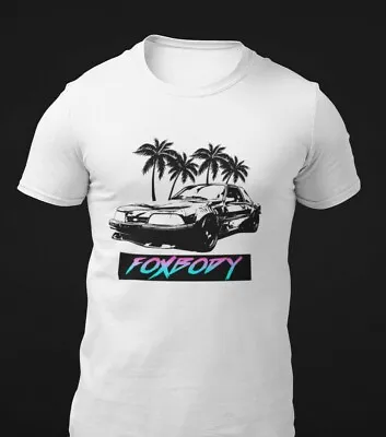 Retro 1980's Ford Mustang 5.0 Foxbody T-Shirt • $26.82