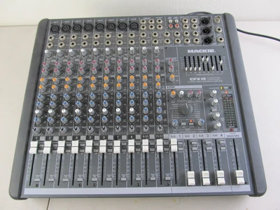 £121.14 • Buy Mackie CFX 12 Integrated Live Sound Mixer 12 Channel AS IS For Parts / Repair