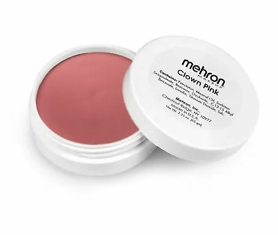 Mehron Makeup Clown Pink Professional Stage Face Body Cream Paint Makeup 2.25OZ • $8.95