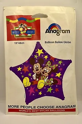 Anagram Vintage Mickey And Minnie Mouse Party Foil Balloon • $7.72