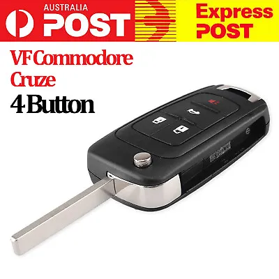For HOLDEN Key Remote Blank Shell Case 4 Button Flip Enclosure COMMODORE VF AU • $10.79