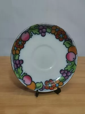 Vintage 1930's Losol Ware Suntrae Ceramic Plate / Bowl - Keeling & Co Pottery • £11.99