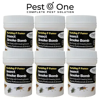 Carpet Moth Killer Super Fumer Smoke Insect Bomb (11g) From Pest O One** • £16.25