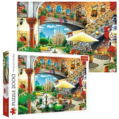 £10.34 • Buy Trefl 2000 Piece Adult Large Vista Of Barcelona Beautiful View Jigsaw Puzzle NEW