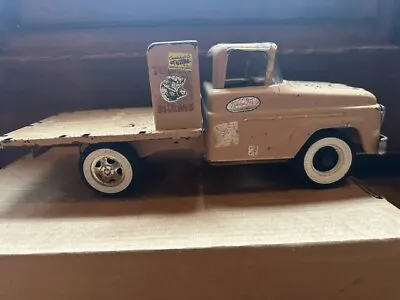 VINTAGE TONKA FARMS TRUCK WITH HORSE TRAILER (One Horse) #1117 • $119