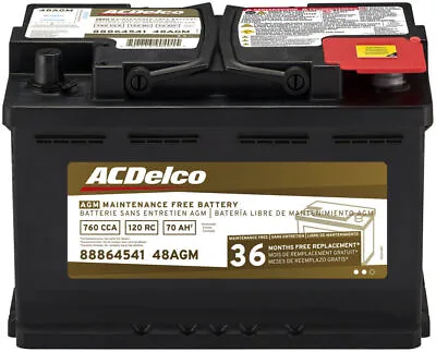 Vehicle Battery-XL ACDelco 48AGM • $211.95