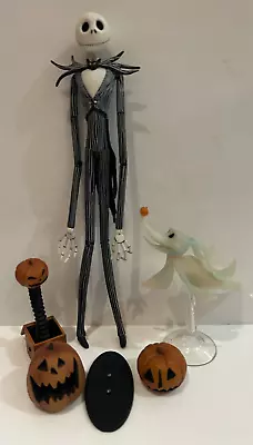 Jack Skellington &Zero - Nightmare Before Christmas - 9  Figure - Neca Series 1 • £25