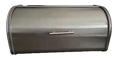 Stainless Steel Breadbox Retro Roll Top  • $14