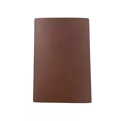 Tobacco Dyed Vegetable Tanned Bridle Genuine Cowhide Leather Sheets Wet Mold • $10.80