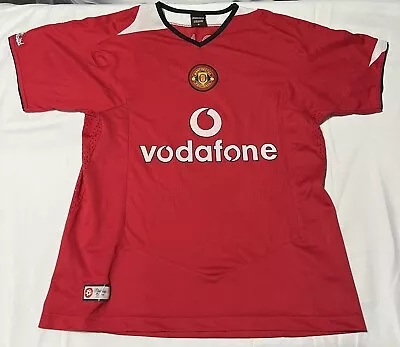 Vintage Manchester United Vodafone #8 Wayne Rooney Jersey Size Medium  • $29.95