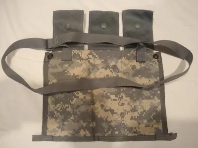 2 USGI 6 Mag Bandoleer Ammo Pouch ACU Pattern MOLLE II NEW (X2) • $9.50