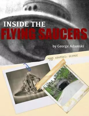Inside The Flying Saucers By George Adamski (English) Paperback Book • $23.95