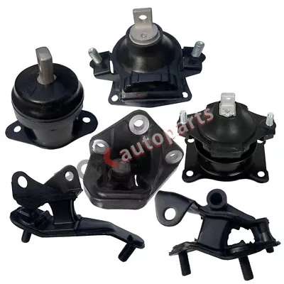 6pcs Engine Motor Transmission Mount Set Fits 2003-2007 Honda Accord 2.4L W/ AT • $62.95