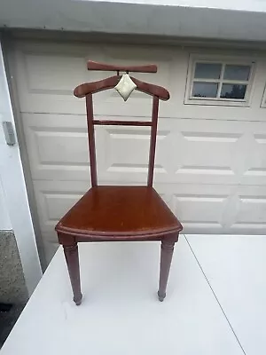 Vintage Bombay Company Valet Chair Rare Full Seat Design Needs Refinishing • $299.99