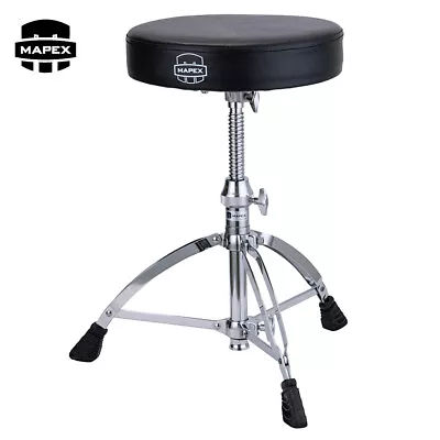 Mapex T660 Round Top Adjustable Drum Throne Double Braced With Threaded Rod • $99