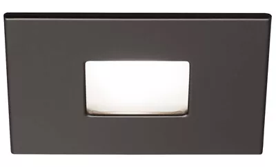 Contrast Lighting 3 1/2  Square Shower Trim - Bronze Finish • $25