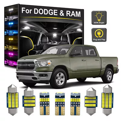 LED Interior Light For Dodge Challenger Charger Durango Magnum Ram 1500 3500 • $13.24