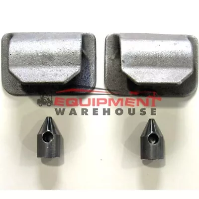 $365 • Buy John Deere Loader Bracket Set Tractor Bucket Hitch Attachment DYI Hitches
