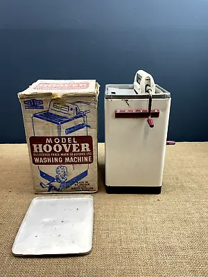 VINTAGE 1950's METTOY HOOVER WASHING MACHINE CHILD'S TOY BOXED RETRO MID CENTURY • $43.58