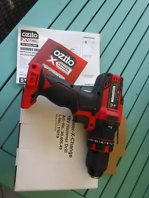 OZITO Cordless 18V Li-Ion Hammer Drill PXHDS-180 Skin Only • $75