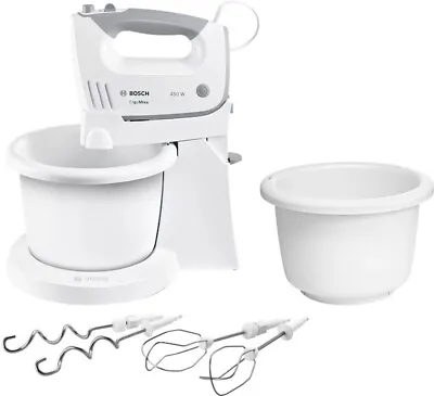 £116.39 • Buy Bosch Ergomixx Mfq36465 Hand Stand Food Mixer Robot With Two Bowls 450w 5 Speeds