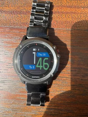 Garmin Fenix 3 Premium GPS Smartwatch Grey • $175