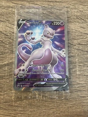 $3.99 • Buy Mewtwo V -- Pokemon Go Black Star Promo SEALED -- NM - Mint Holo Card