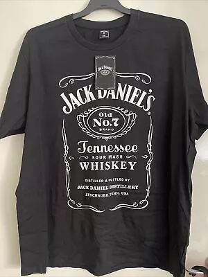 Jack Daniel’s Tennessee Whiskey Mens T-shirt Mens Size 6XL Old No7 NWT • $18.99